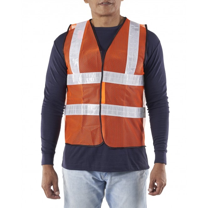 STANDARD MESH HI-VIS SAFETY VEST